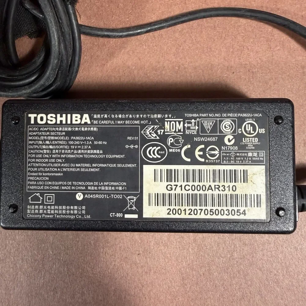Toshiba genuine laptop