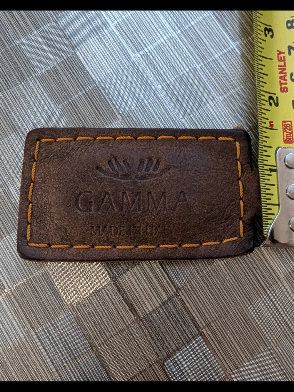 Gamma Arredamenti genuine leather