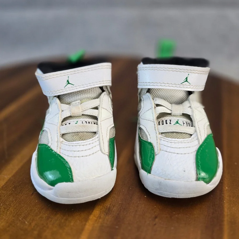 Jordan Jumpman MVP Toddler Lucky Green White DQ8433-130 Size 4C G1