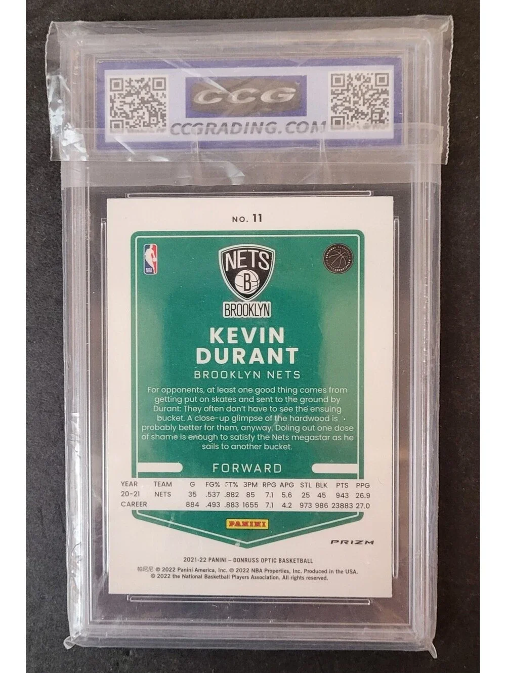 N/A graded ccg