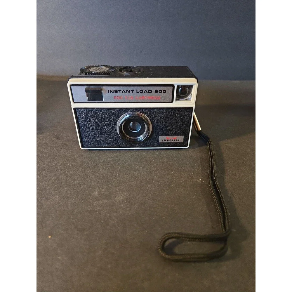 Vintage Imperial Instant Load 900 126 Camera Original Box w/ Sealed Expired Film