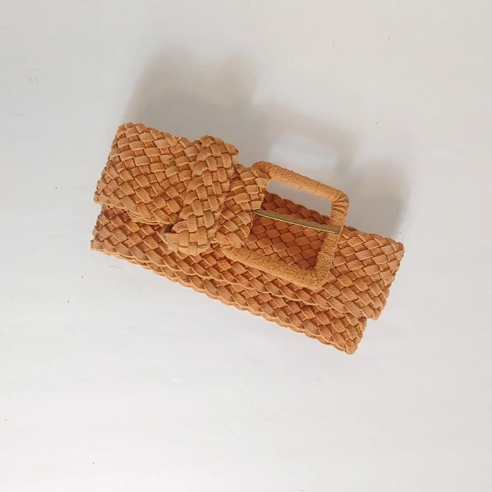Vintage leather weave