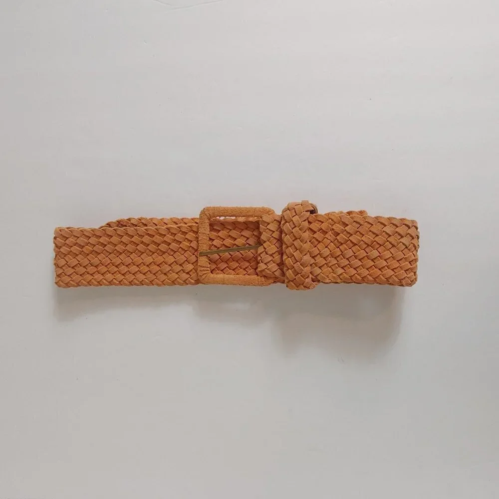Vintage leather weave