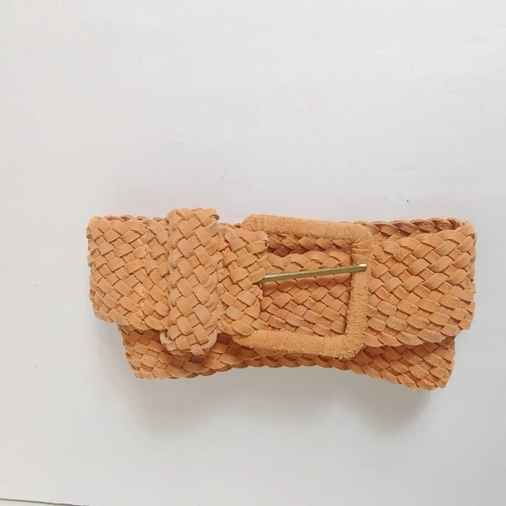 Vintage leather weave