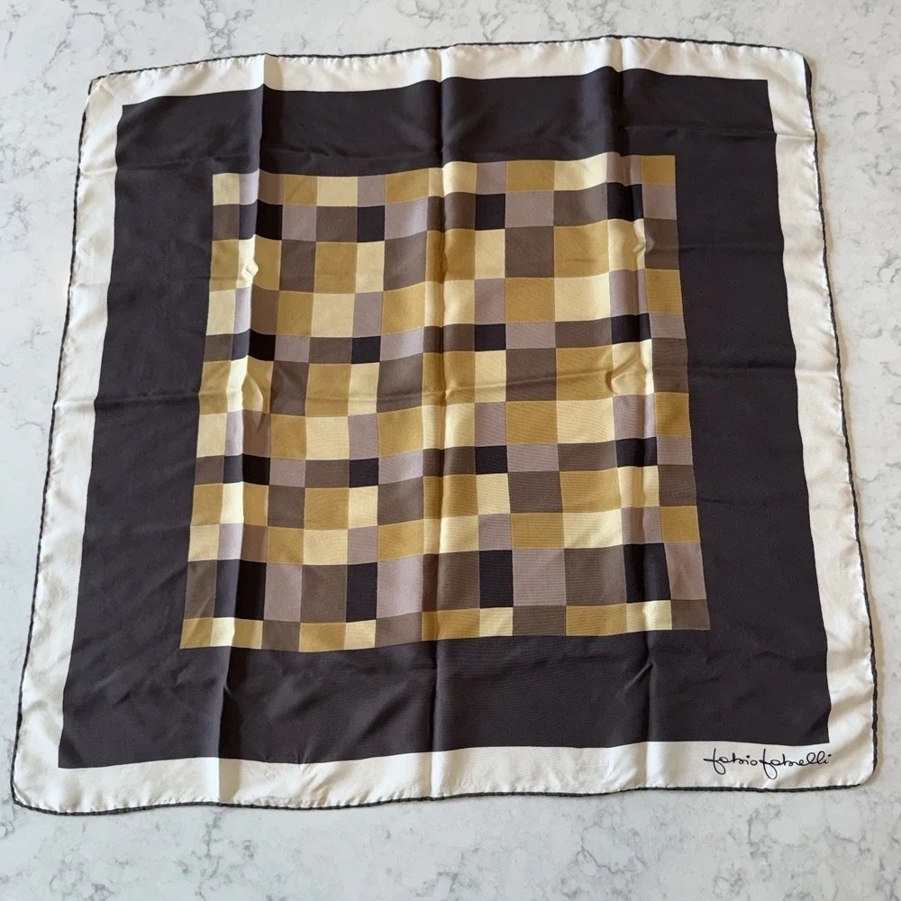 Fabio Fabrelli silk scarf