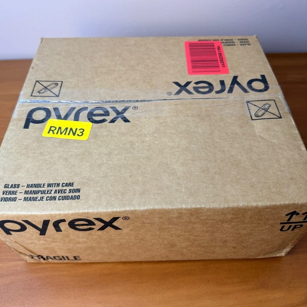 Pyrex piece glass