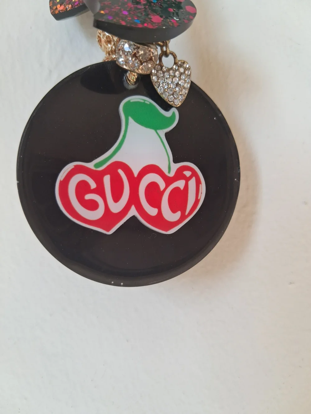 Handmade gucci keychain
