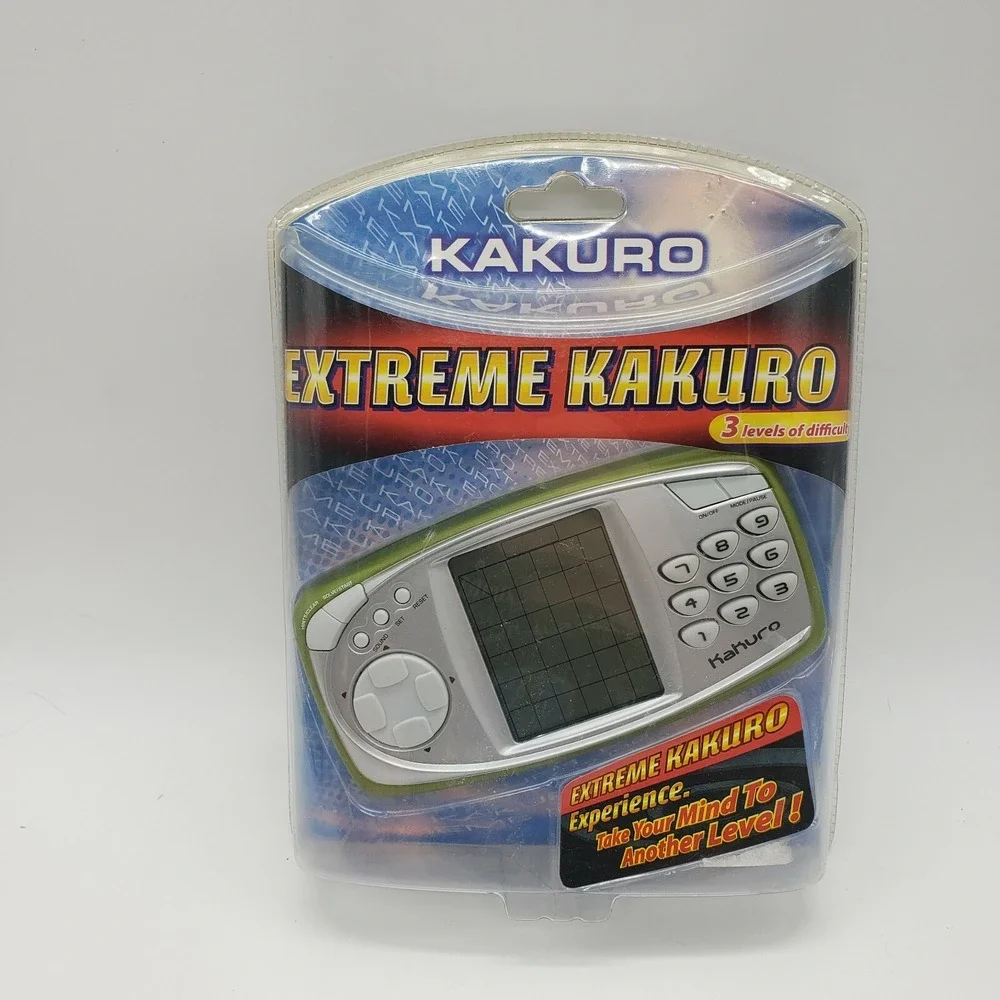 Extreme Kakuro Electronic Hand Held Game Puzzle Game‎  Brand New Factory Sealed