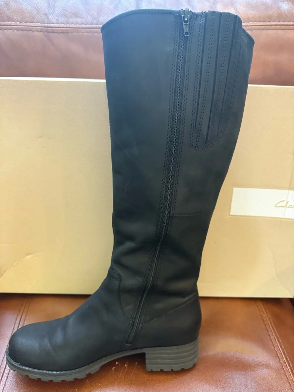 Clarks sleek over