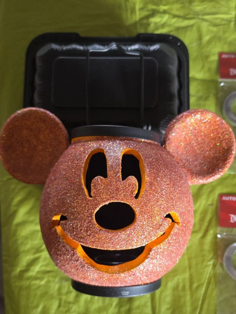 Disney glittered mickey