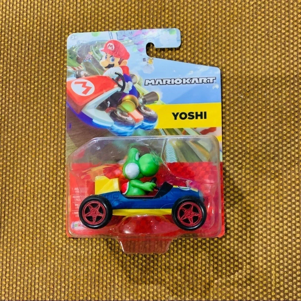 Yoshi Car - Mario Kart Figurine Car 3.5‎ x 2.5 in