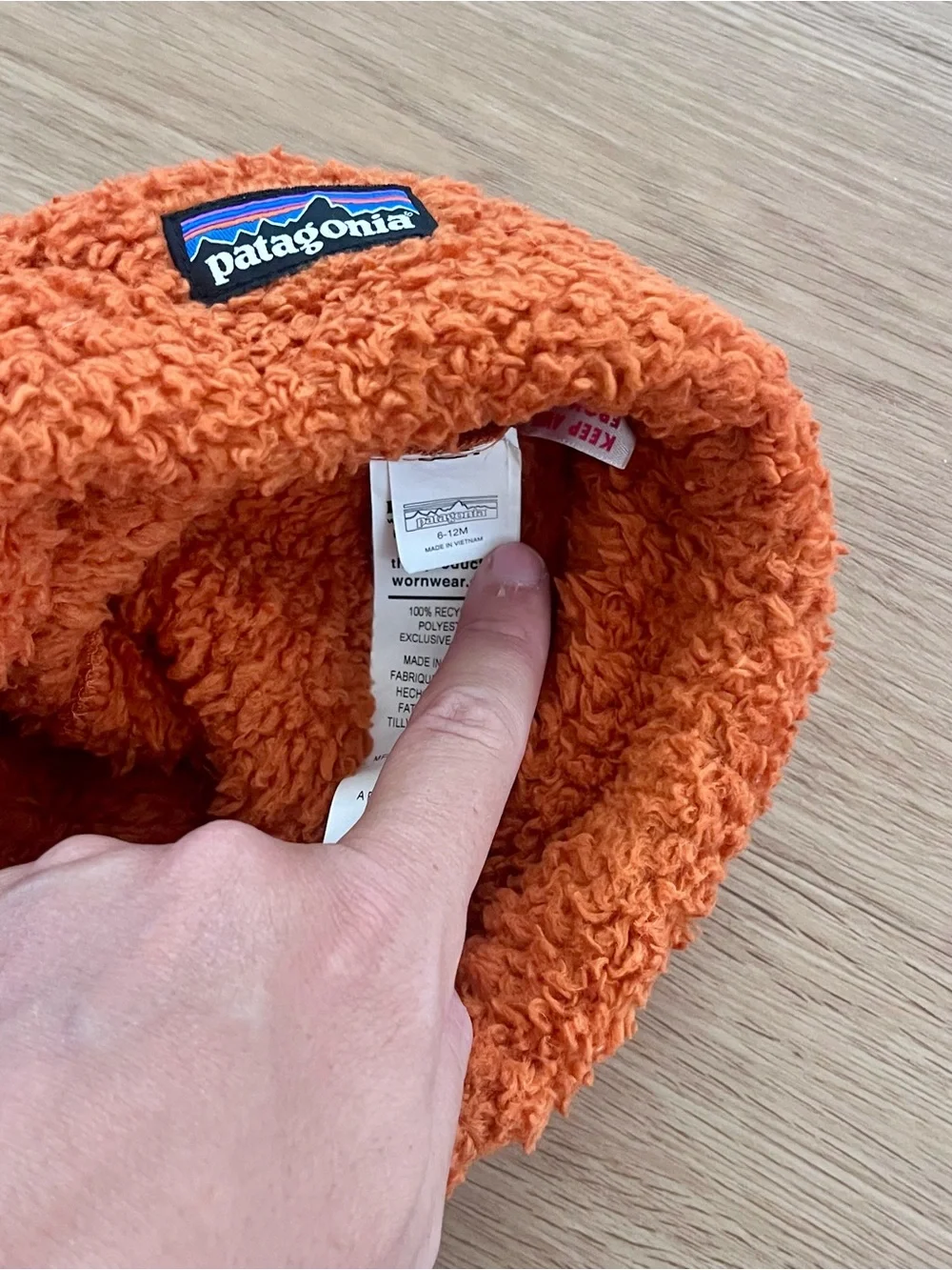Patagonia warm fuzzy