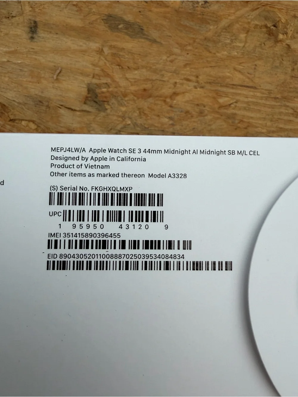 Apple 44mm watch