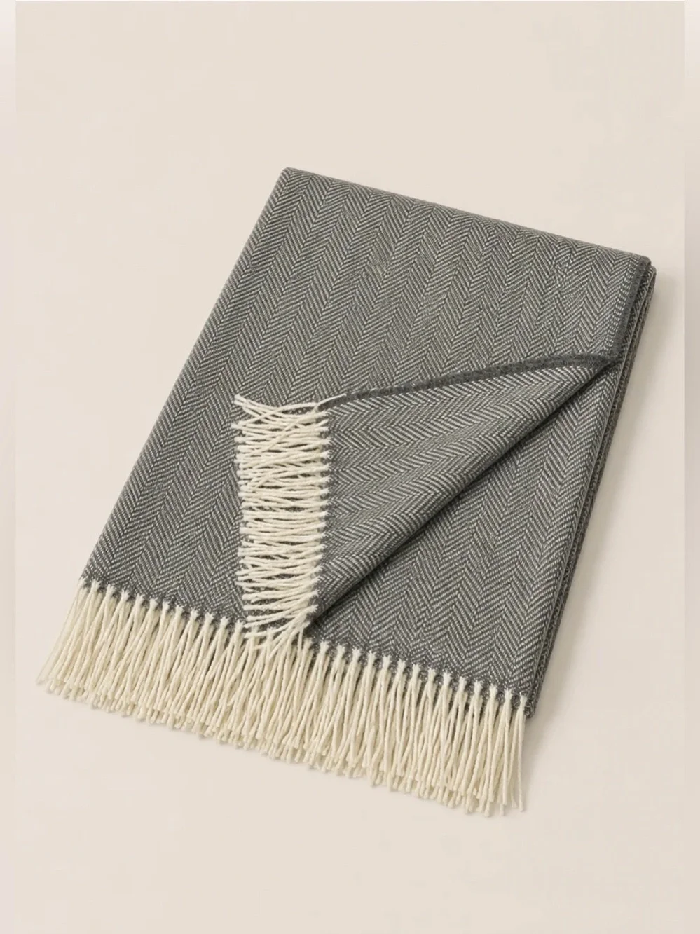 McNutt herringbone blanket
