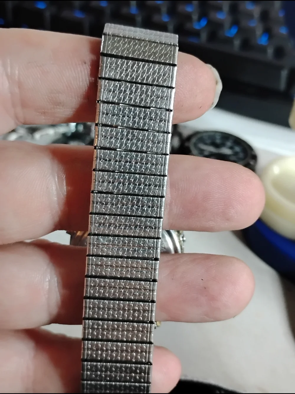 Timex clear bracelet