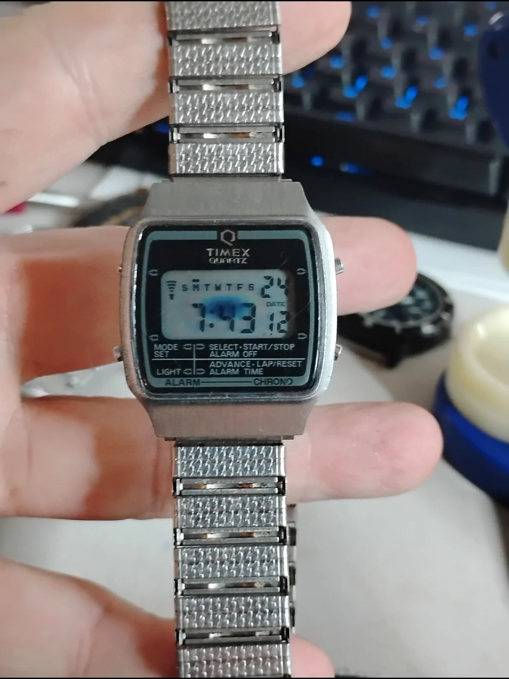 Timex bracelet light