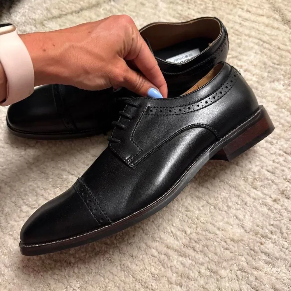 Steve Madden brogue black