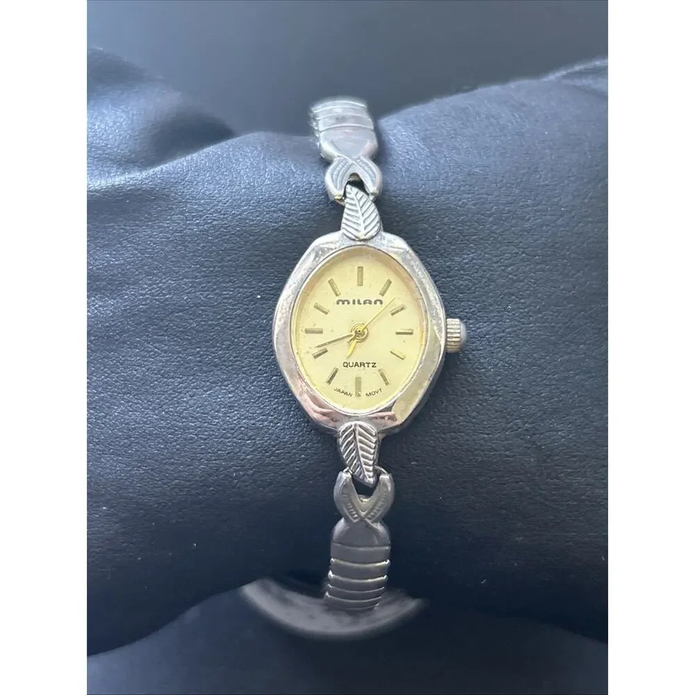 Milan silver tone