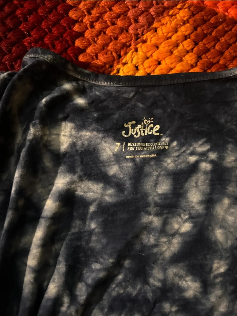 Justice tie dye