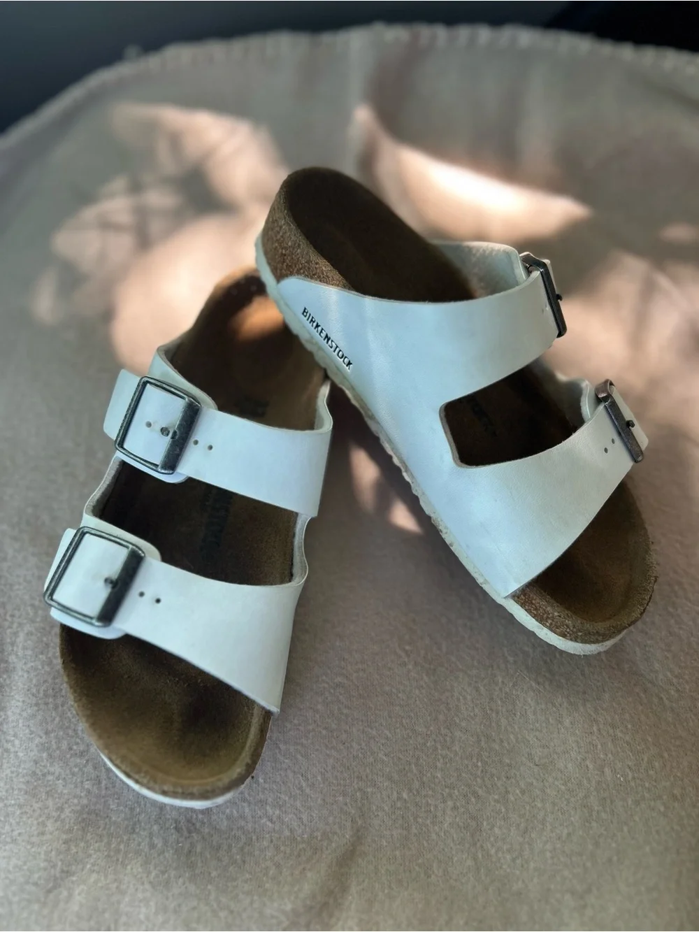 Birkenstock arizona white