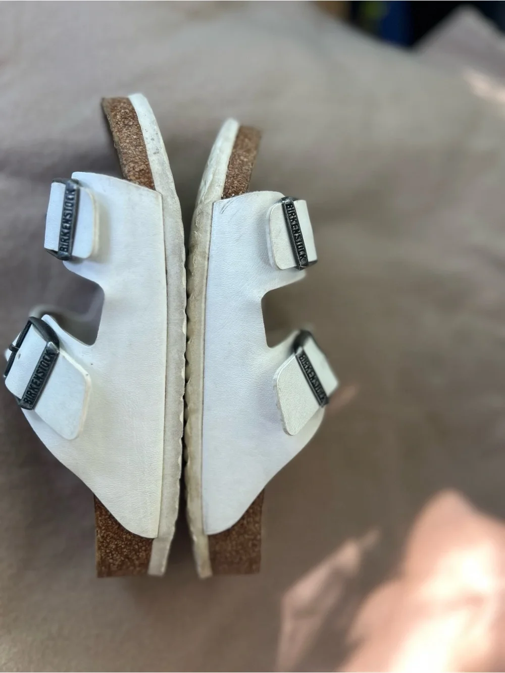Birkenstock arizona white