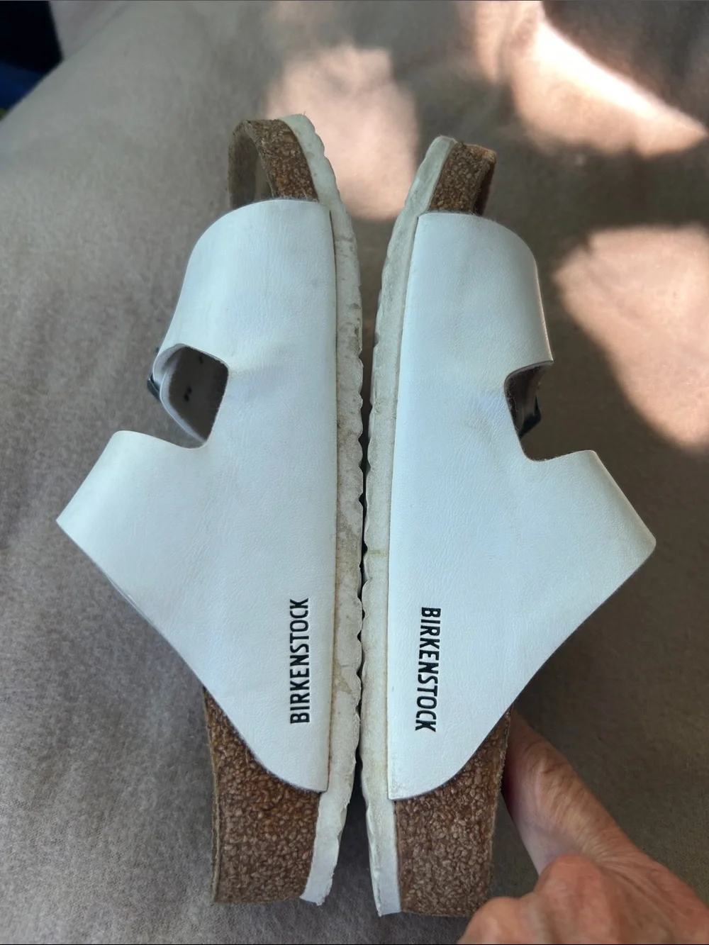 Birkenstock arizona white