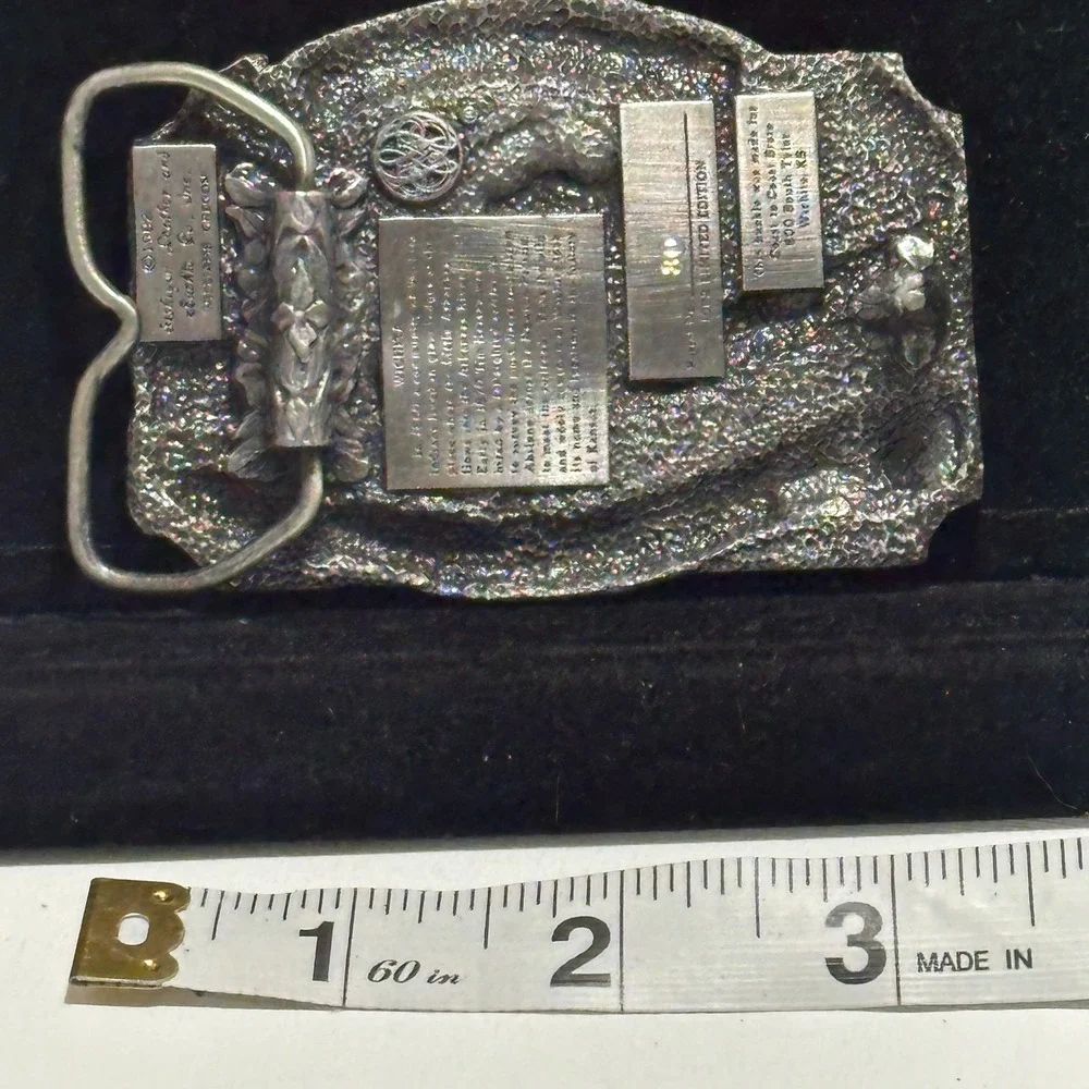 Siskiyou Leather and Buckle Co. vintage 1982
