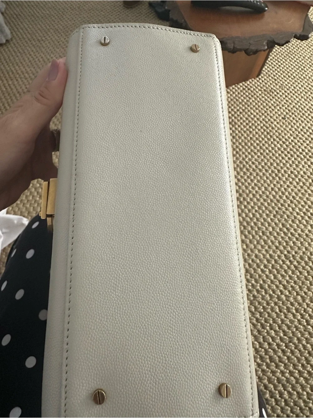 Saint Laurent structured saint