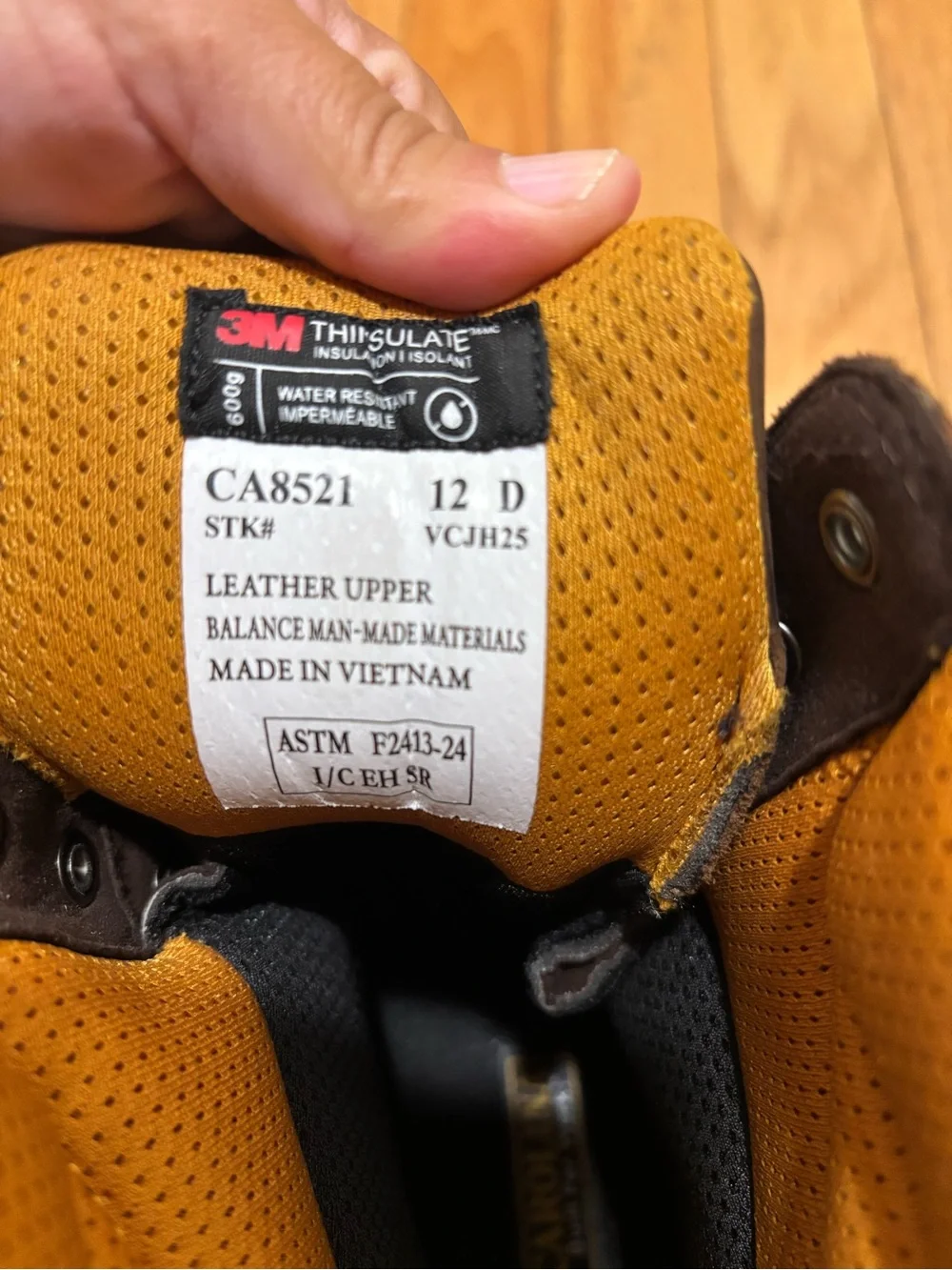 Carolina outsole comfort