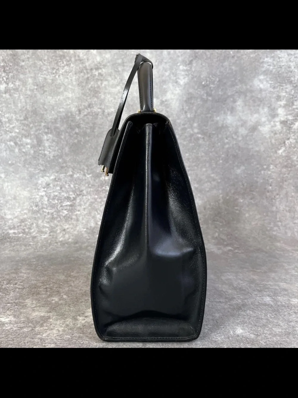 Gucci polished leather