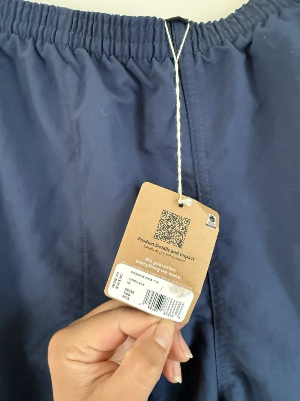 Patagonia elasticized waistband