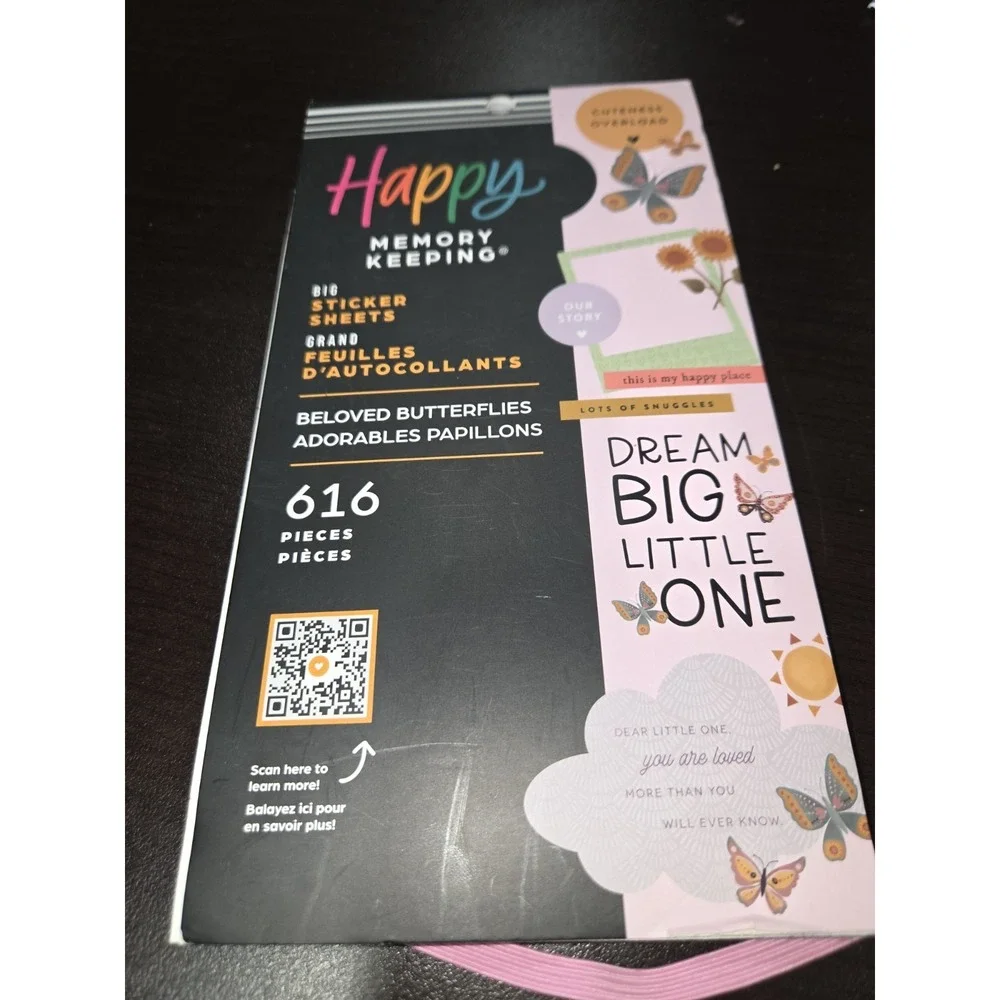 Happy Planner Beloved Butterflies VALUE PACK STICKERS 616 stickers New Book