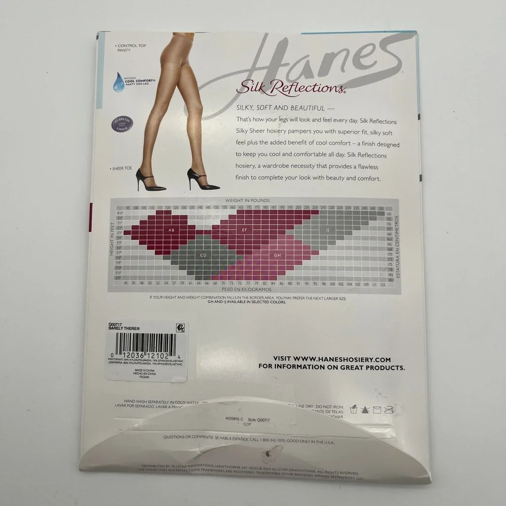 Hanes keywords hosiery