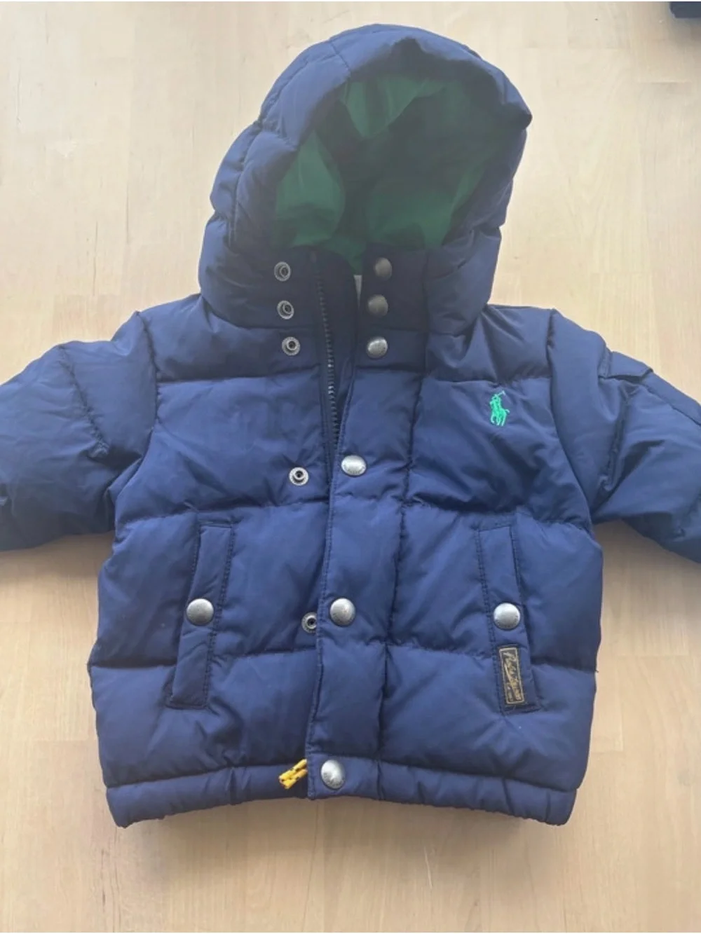 Ralph Lauren puffer embroidered