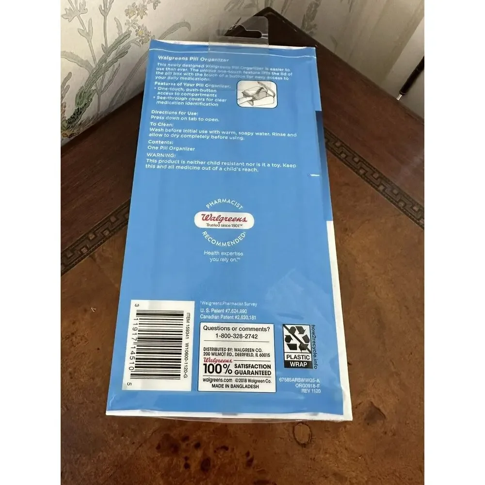 walgreens compartments organizer