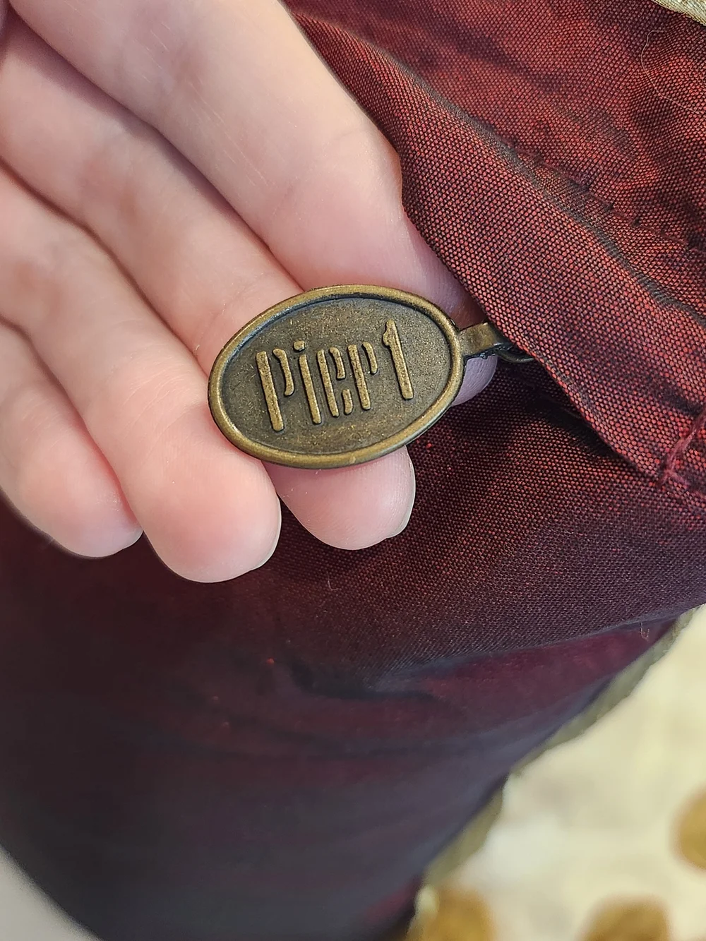Pier 1 elegant burgundy