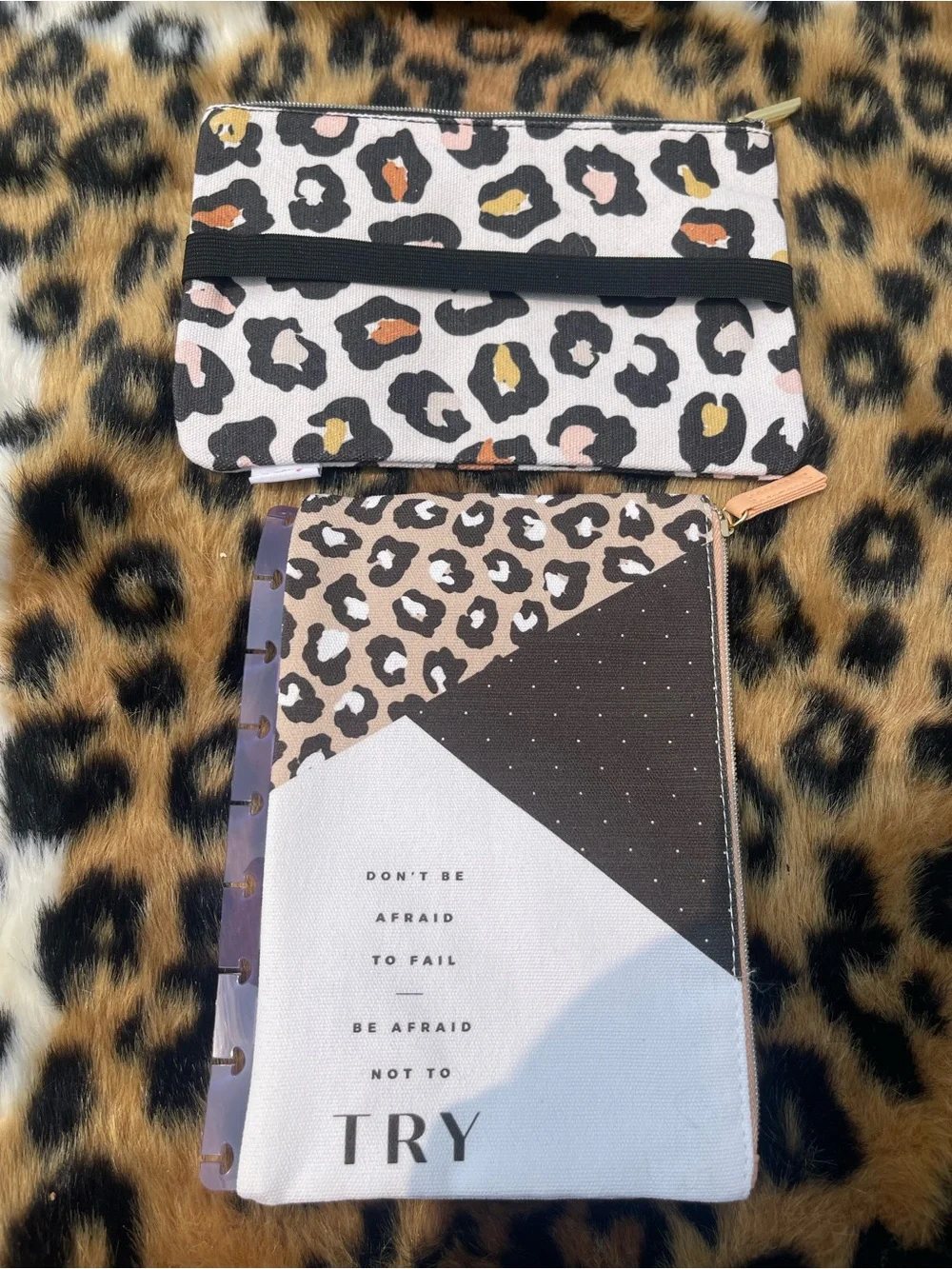 Planner Accessories - 2 Leopard Items