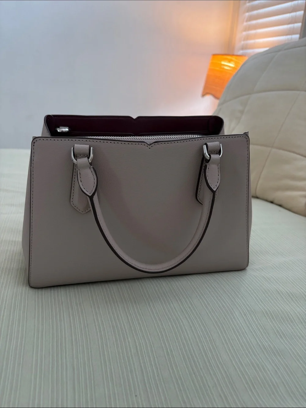 kate spade structured leather