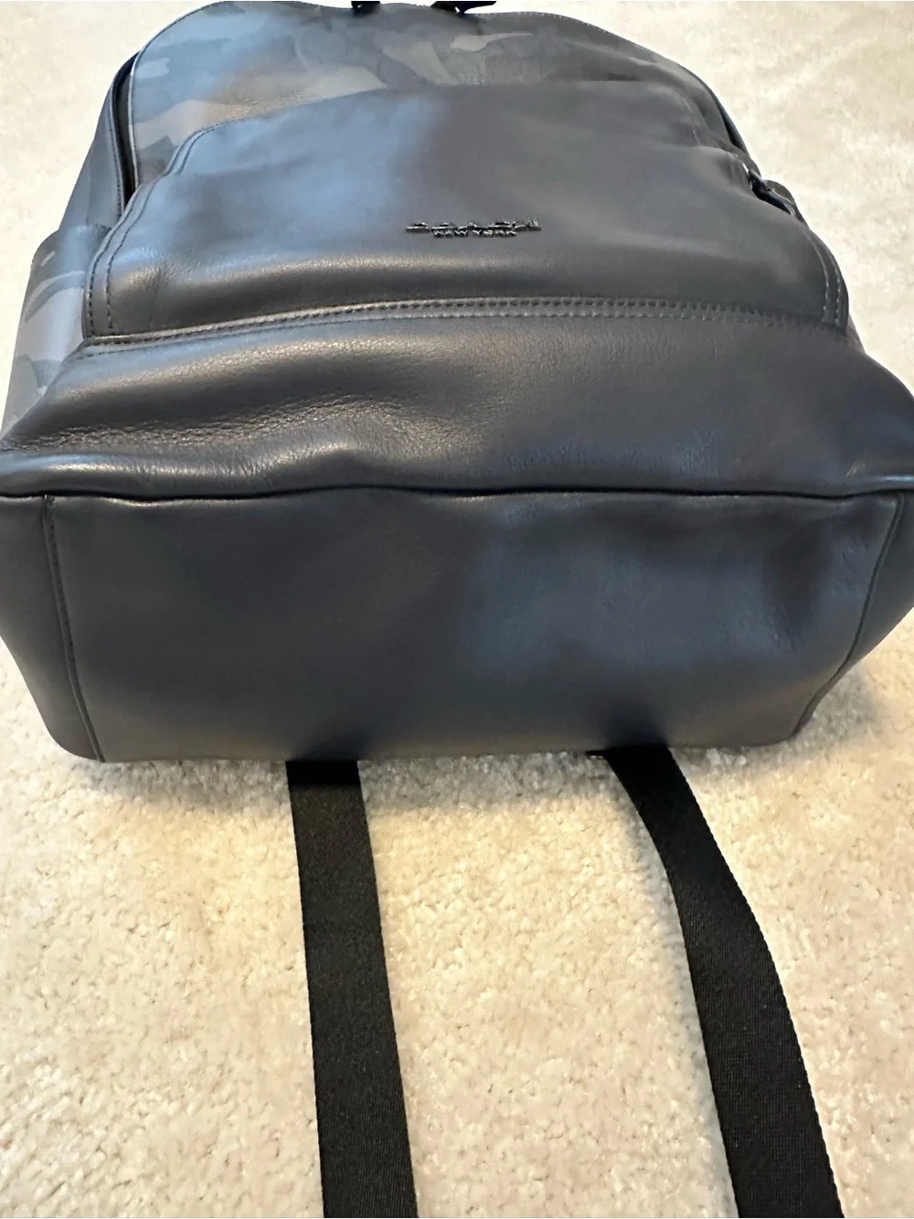 Coach leather backpack