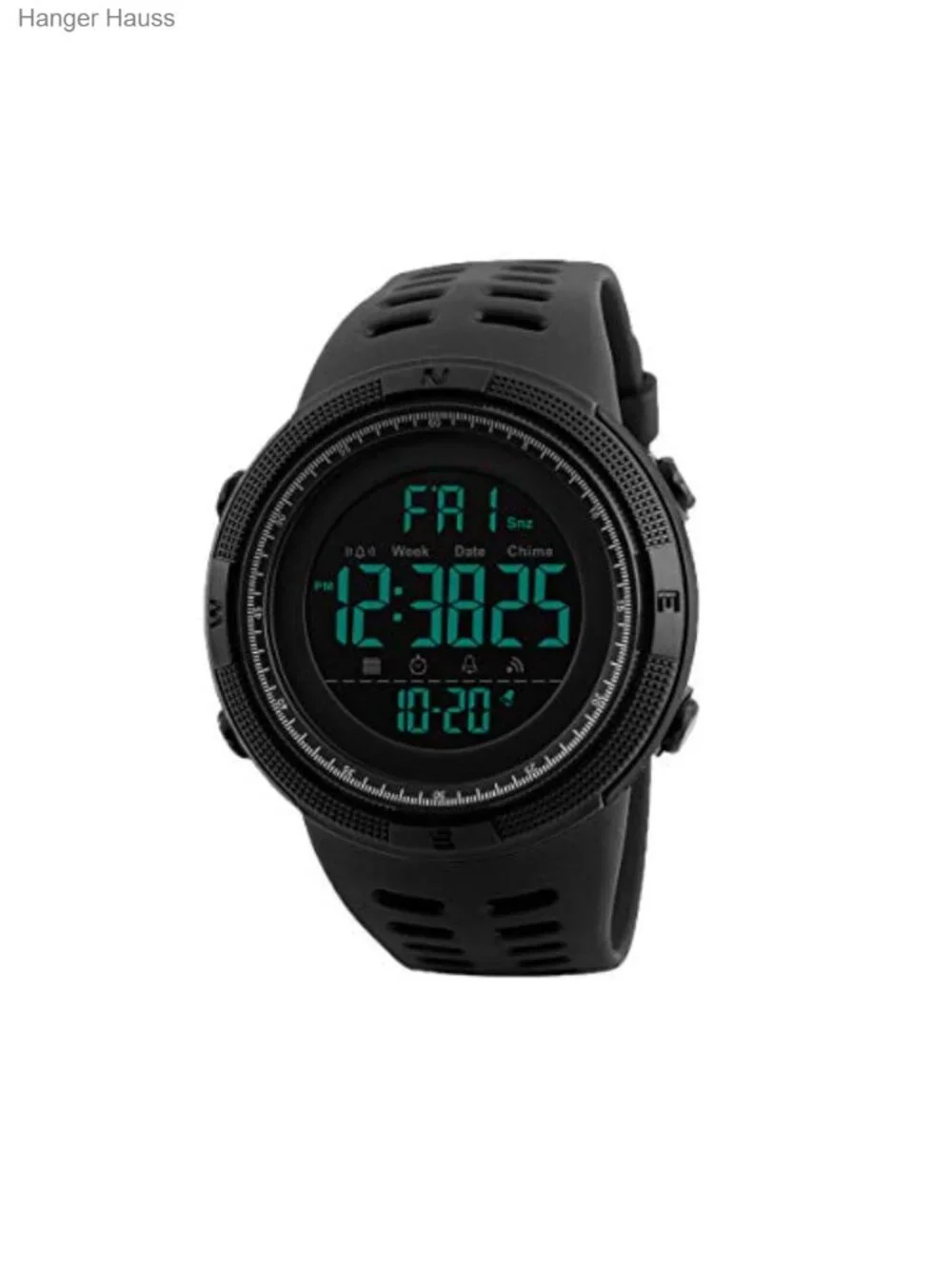Men's Digital Sport Watch 50M Waterproof Chronograph LED Backlight Alarm Date