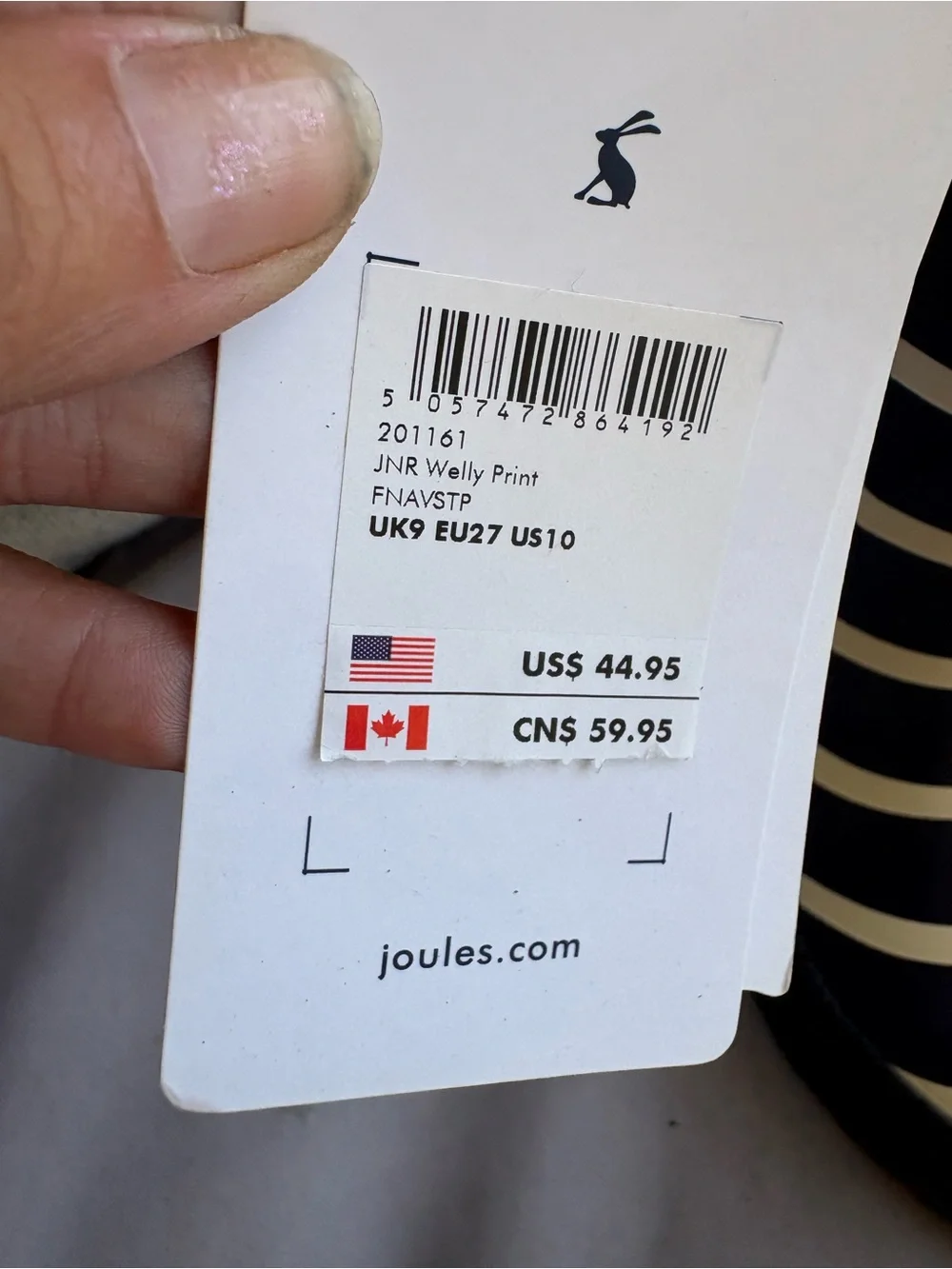 Joules design rain play