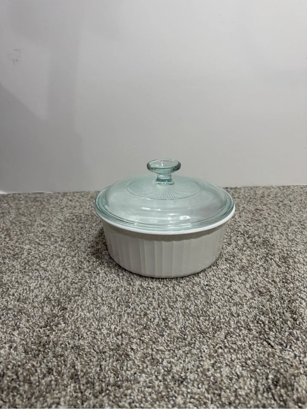 Corningware white liter