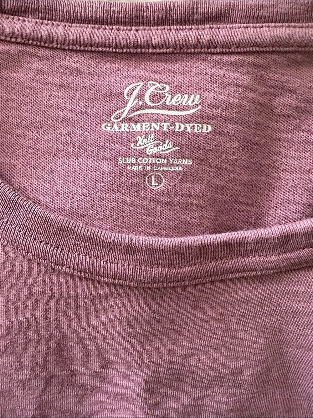 J. Crew chest easy soft