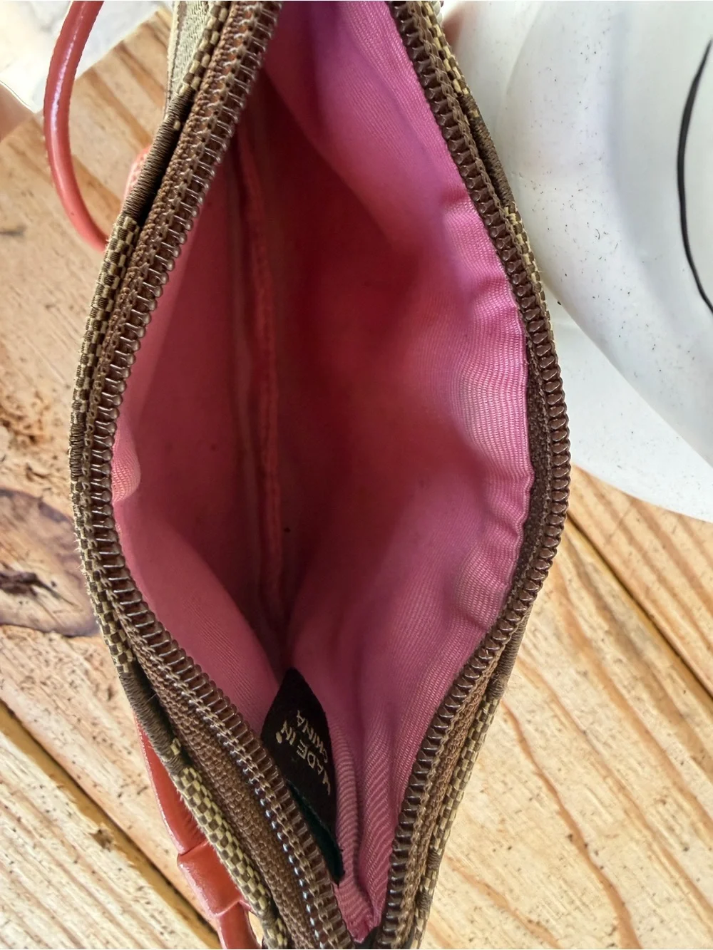 Coach compact wristlet