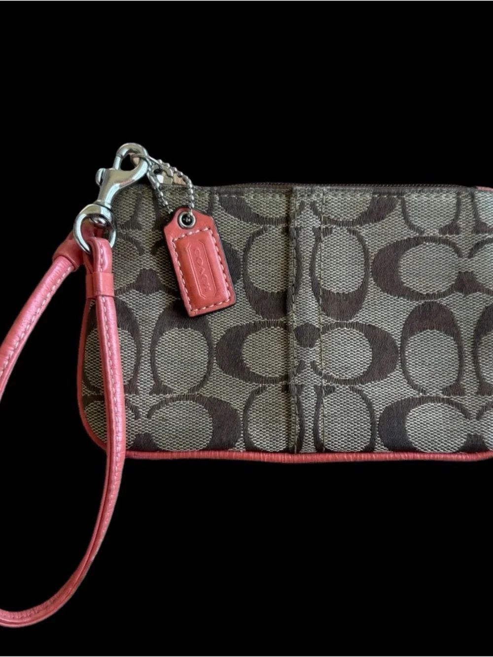 Coach compact wristlet