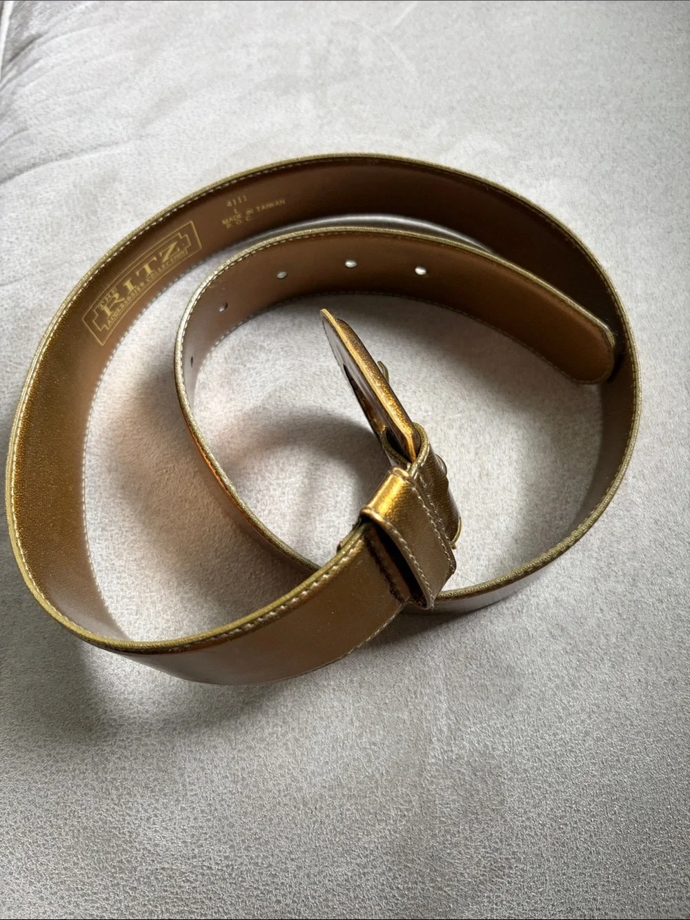 The RITZ ACCESSORIES COLLECTION metallic gold
