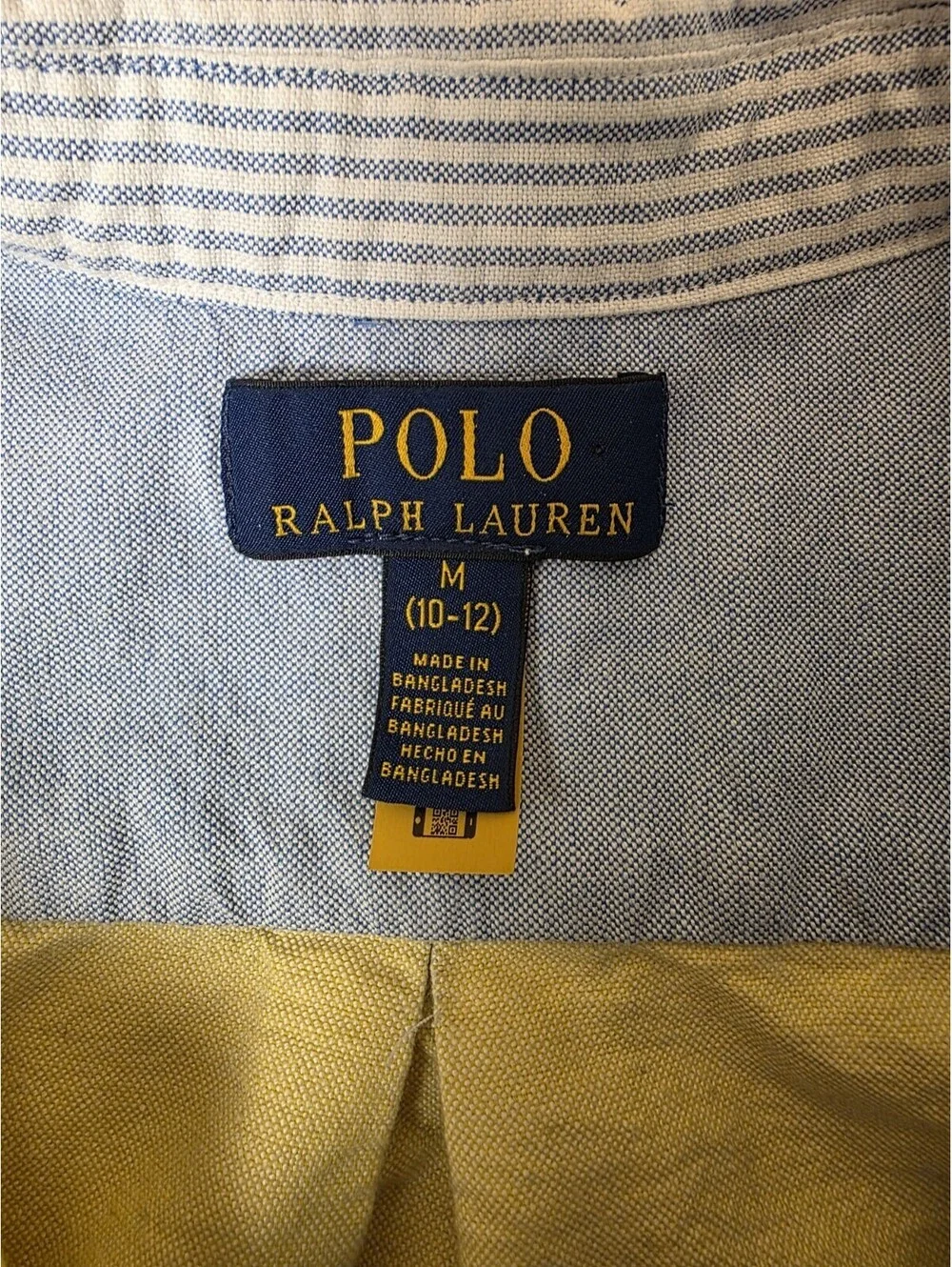 Ralph Lauren washed added