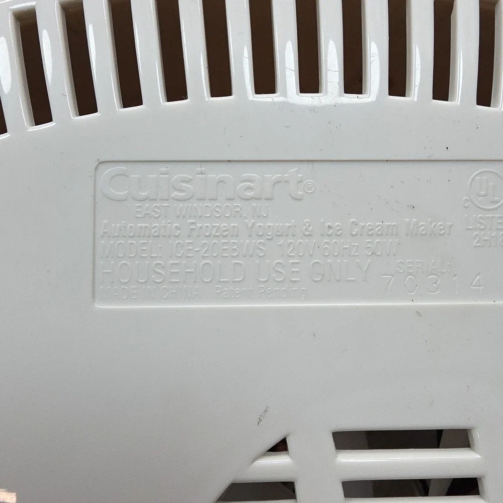 Cuisinart ice 20ebws