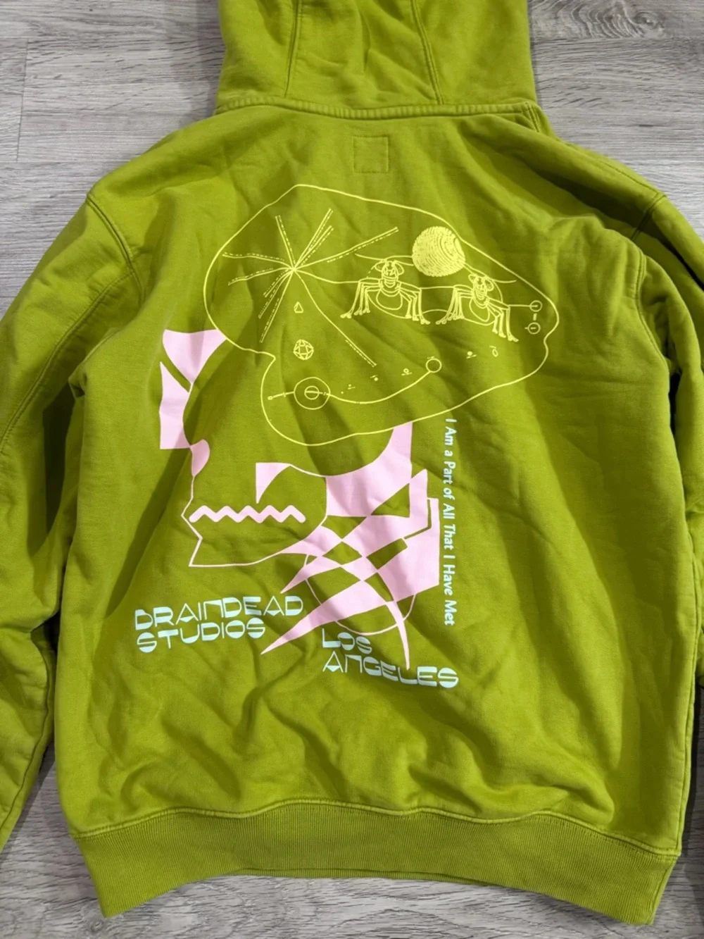 Brain Dead olive green
