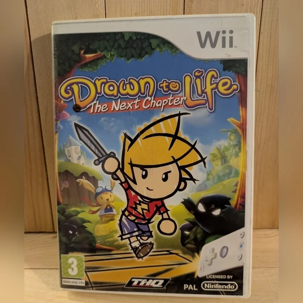 Nintendo Wii Game - Drawn to Life: The Next Chapter Used